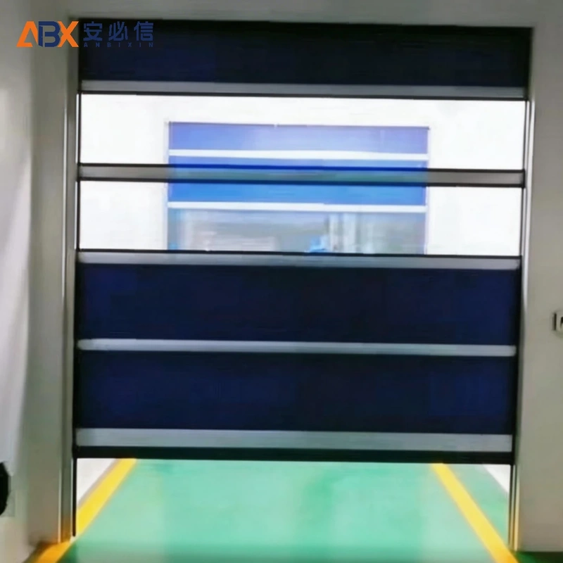 白银PVC快速门