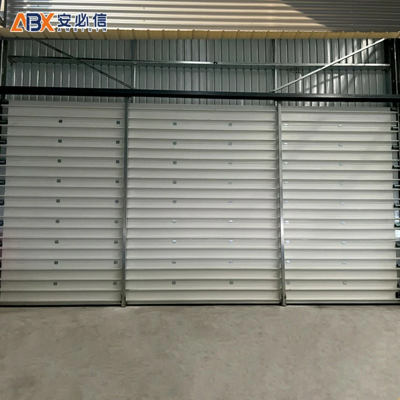 白银钢质滑升门